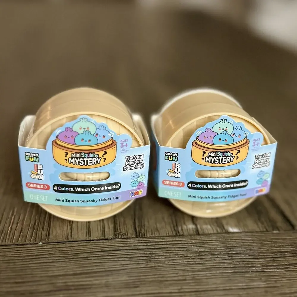 What Is The Rarest Mini Metallic Rms Dumpling RMS USA | Toys | Set Of 3 Viral Squishy Bun Mini Mystery Rare ...